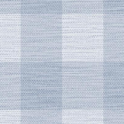 Acquire LN10812 Luxe Retreat Rugby Gingham Blue by Seabrook Wallpaper