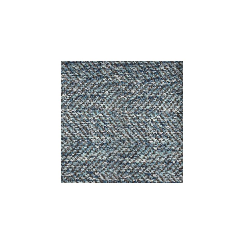 Save F3582 Fortune Blue Herringbone Greenhouse Fabric