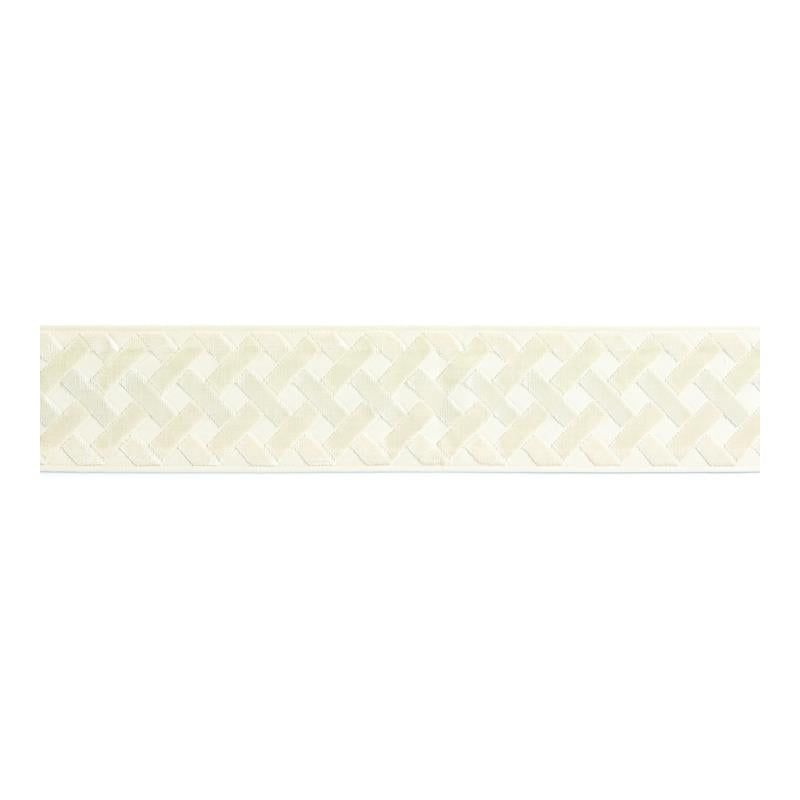 Sample SC 0001T3326 Parquet Velvet Tape by Scalamandre Fabric