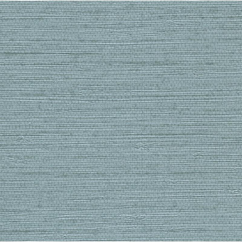 Shop 2807-4072 Warner Grasscloth Resource Bali Blue Seagrass Wallpaper Blue by Warner Wallpaper