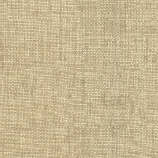Select 2758-87917 Textures and Weaves Caviar Beige Basketweave Wallpaper Beige by Warner Wallpaper