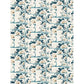Sample WH000033317 Anastasia, Bleu by Jean Paul Gaultier Wallpaper