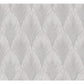 Sample 2976-86555 Grey Resource, Bakal Pearl Art Deco Ogee by A-Street Prints Wallpaper