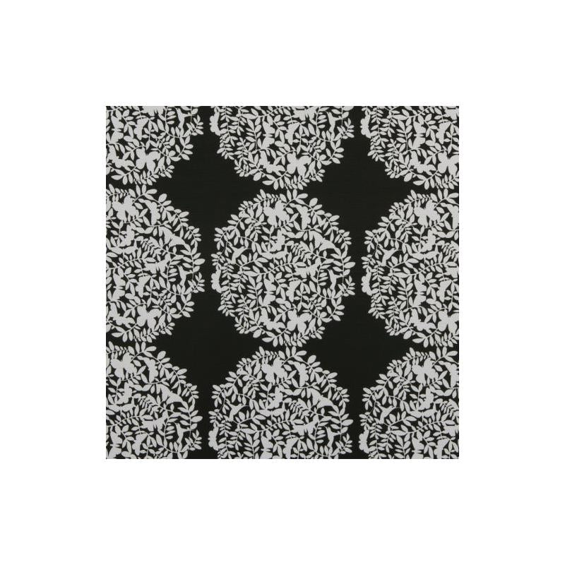 217886 | Laurel Topiary | 502-Ebony - Robert Allen Contract Fabric