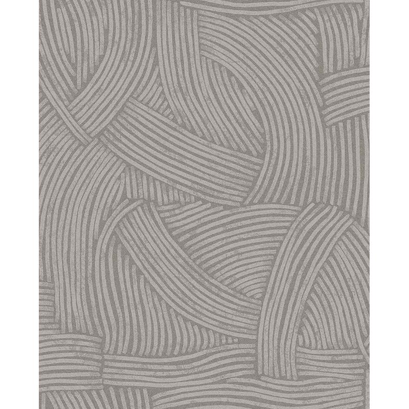 Sample EJ318015 Twist, Freesia Charcoal Abstract Woven by Eijffinger