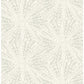 LLS4117 Lisa Love Silver Sunburst Peel &amp; Stick Wallpaper by NuWallpaper