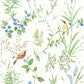 Sample 2904-24173 Fresh Start Kitchen and Bath, Imperial Garden Green Botanical Wallpaper by Brewster