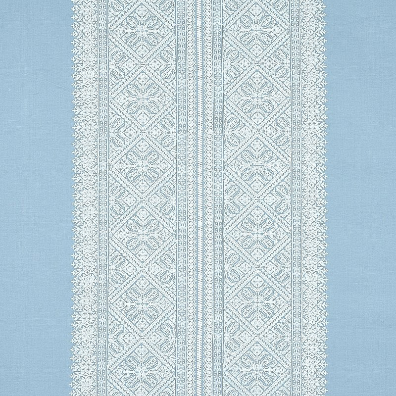 Purchase sample of 69733 Toledo, Chambray by Schumacher Fabric