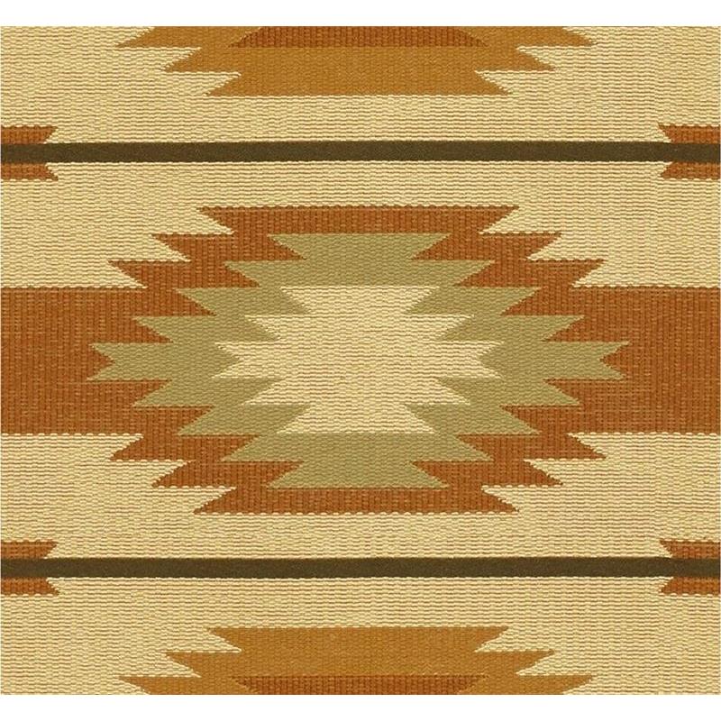 Sample 33812.1624.0 Outpost Sagebrush Beige Upholstery Ethnic Fabric by Kravet Design