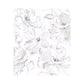 Sample CL2520 Impressionist, Floral Dreams Gray York Wallpaper