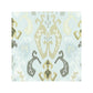 Sample 27172-003 Mandalay Ikat Embroidery, Mineral - Scalamandre Fabric (SC 000327172)
