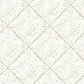Save 2904-13091 Fresh Start Kitchen & Bath Brandi White Tin Tile Wallpaper White Brewster