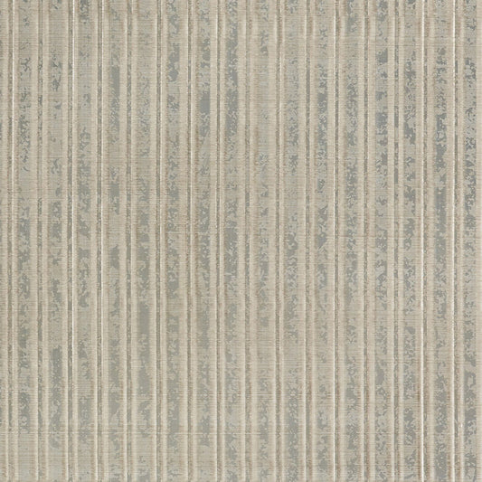 Select 5007360 Galvanized Rib Silver Leaf Schumacher Wallpaper