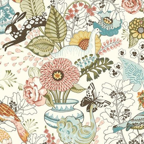Looking for 2821-12802 Folklore. Whimsy Pink A-Street Wallpaper
