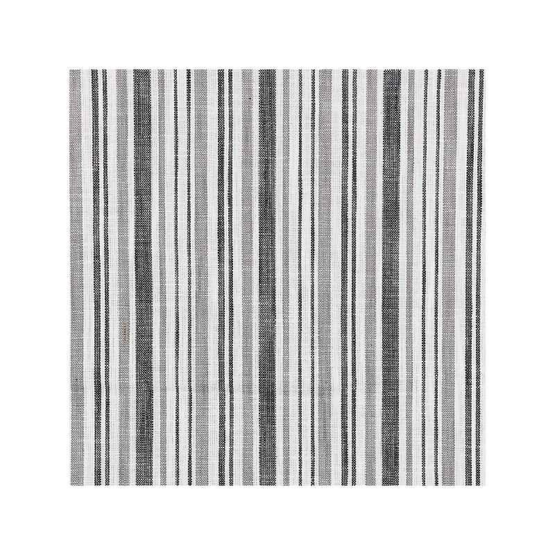 Sample 27116-005 Pembroke Stripe, Charcoal - Scalamandre Fabric (SC 000527116)