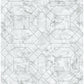 Sample RZS4532 Rachel Zoe, Silver Seraphina Peel and Stick Wallpaper by NuWallpaper
