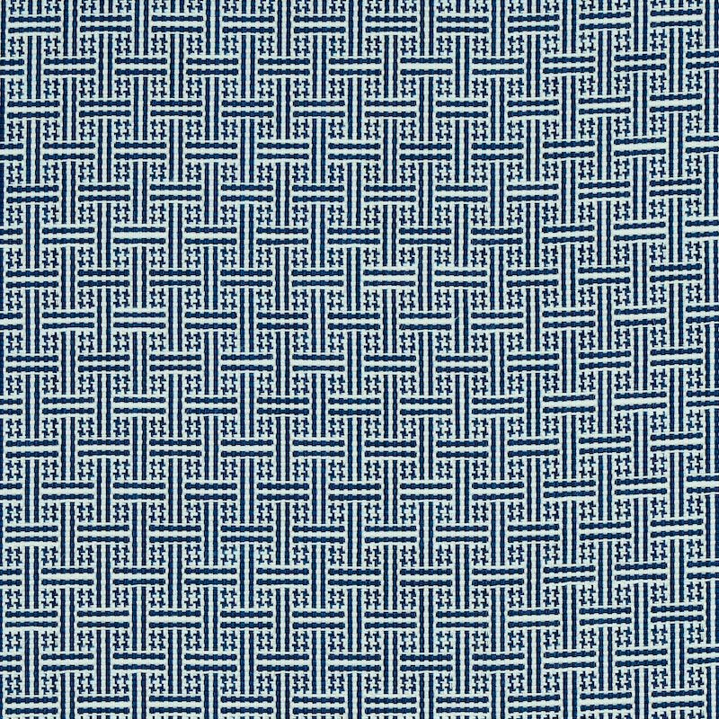 Looking 75936 Brickell Navy by Schumacher Fabric