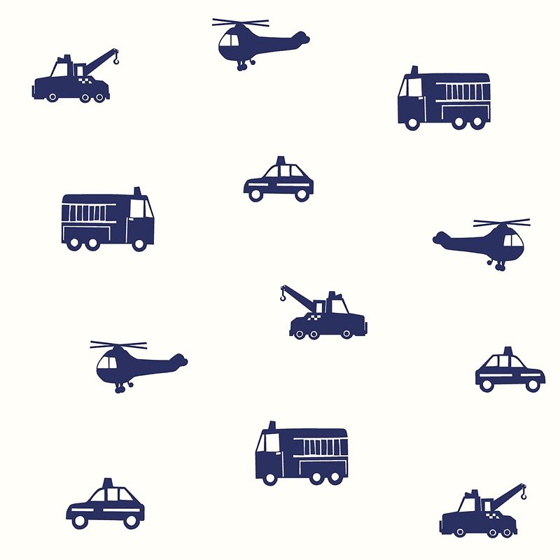 4060-137321 Fable Briony Navy Vehicles Wallpaper by Chesapeake,4060-137321 Fable Briony Navy Vehicles Wallpaper by Chesapeake2