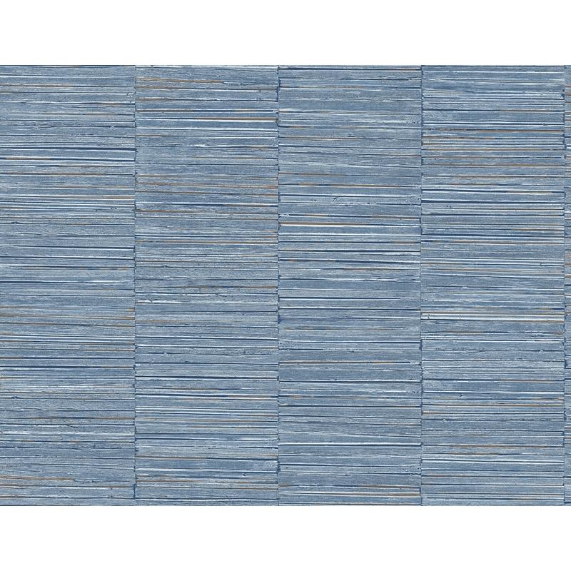 Sample 2988-70602 Inlay, Jenga Blue Striped Column by A-Street Prints Wallpaper