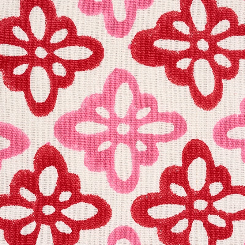 Select 179300 Pattee Pink Schumacher Fabric