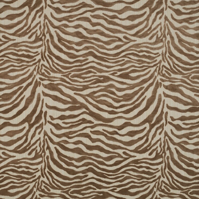 Purchase sample of 77770 Regine Strie Velvet, Beige by Schumacher Fabric