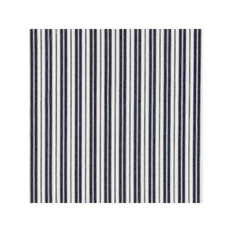 Sample 27115-006 Devon Ticking Stripe, Indigo - Scalamandre Fabric (SC 000627115)