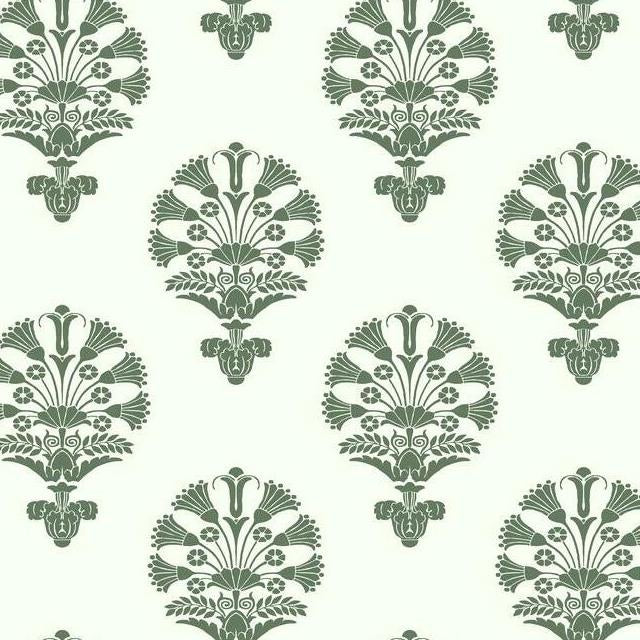 Save SS2537 Silhouettes Luxor Green York Wallpaper