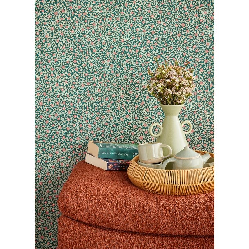 316056 Posy Marguerite Indigo Floral Wallpaper by Eijffinger,316056 Posy Marguerite Indigo Floral Wallpaper by Eijffinger2
