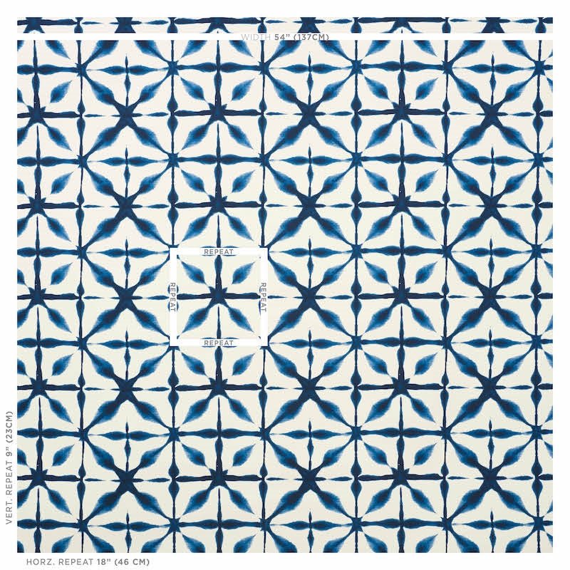 Select 5010570 Andromeda Blue Schumacher Wallpaper