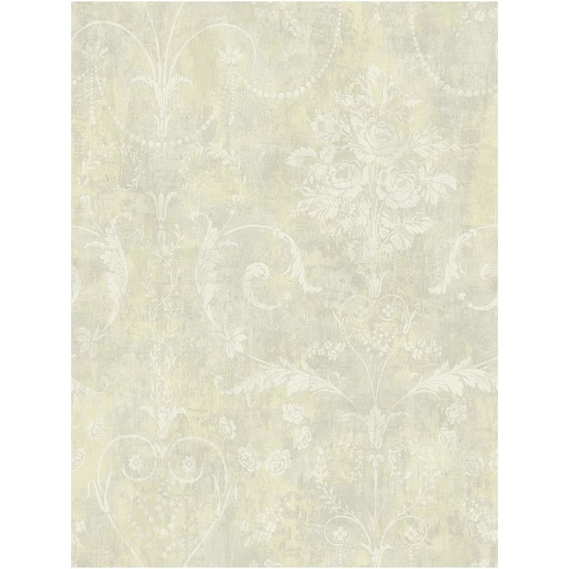 Sample Carl Robinson  CB74800, Glencairn color Metallic Gold  Damask Wallpaper
