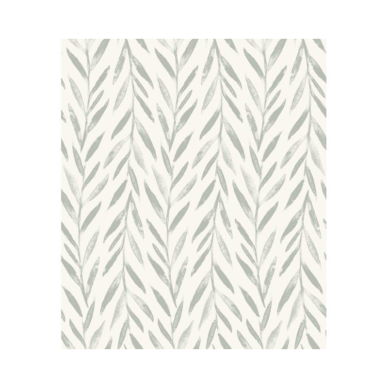 Sample PSW1018RL Magnolia Home Vol. II, Botanical Grey Peel and Stick Wallpaper