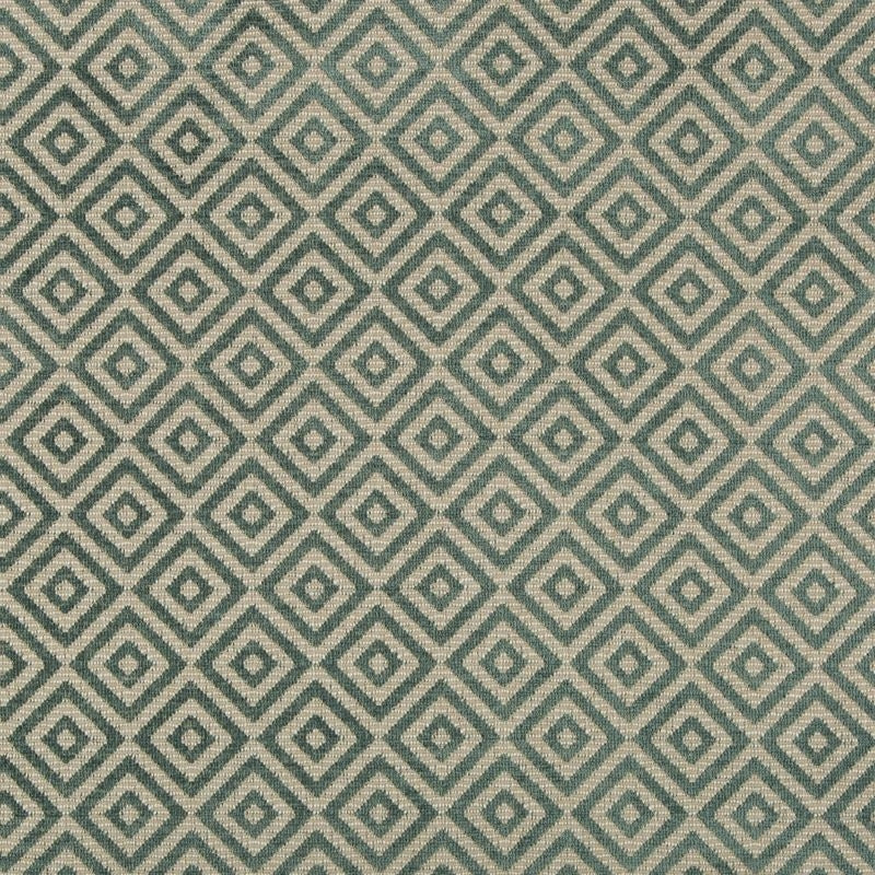 Find 35609.313.0  Geometric Turquoise by Kravet Design Fabric