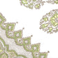 Sample HC1490W-02WPV Persepolis, Fig Cream On White Vinyl by Quadrille Wallpaper