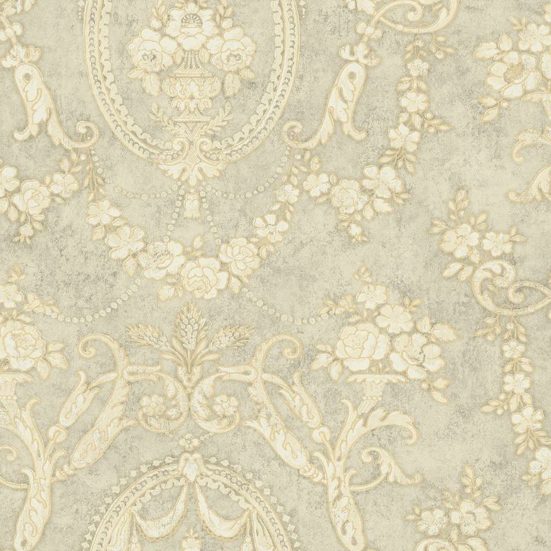 Sample MV80608 Vintage Home 2 Cameo Wallquest