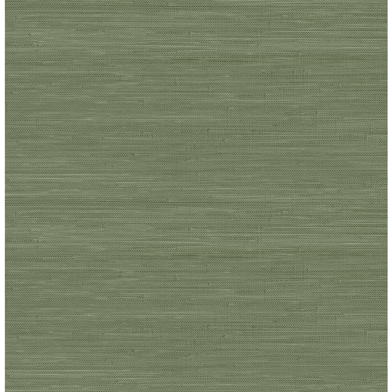 SSS4576 Society Social Hunter Green Classic Faux Grasscloth Peel &amp; Stick Wallpaper by NuWallpaper