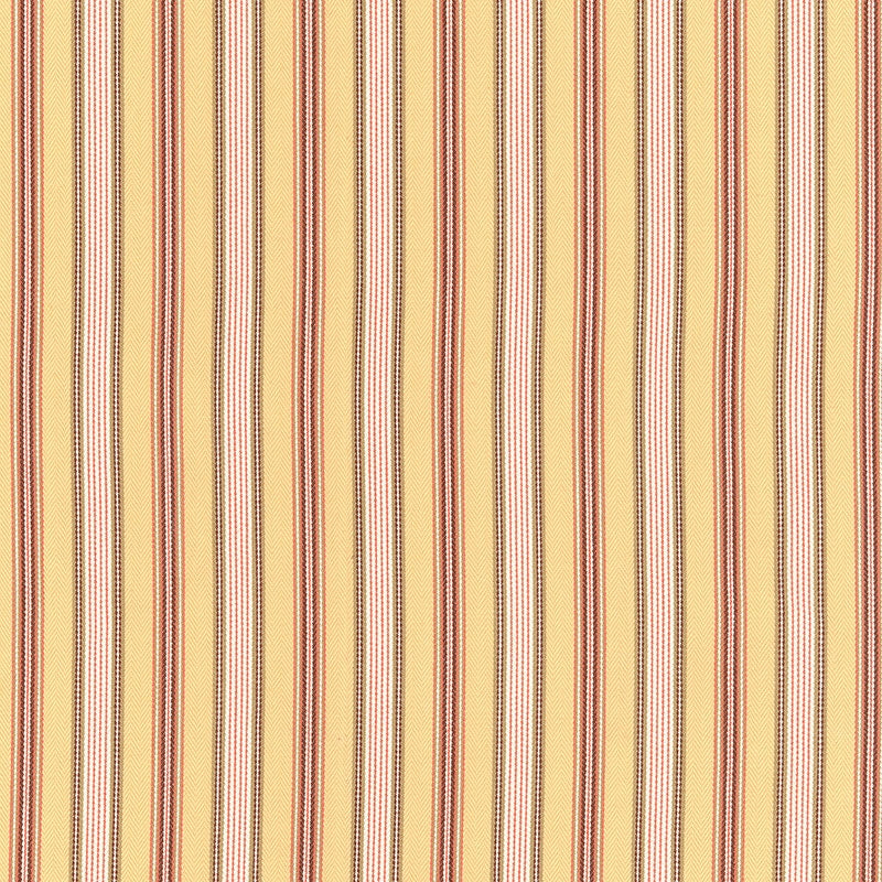 Purchase sample of 62471 Brook Stripe, Maize by Schumacher Fabric