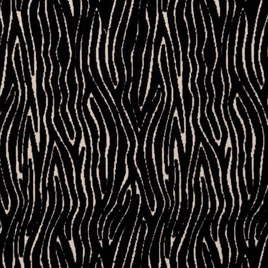 Buy F0749-04 Onda Ebony Animal Skins by Clarke And Clarke Fabric