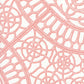 Sample CP1030W-05 Camelot, Pink On White by Quadrille Wallpaper