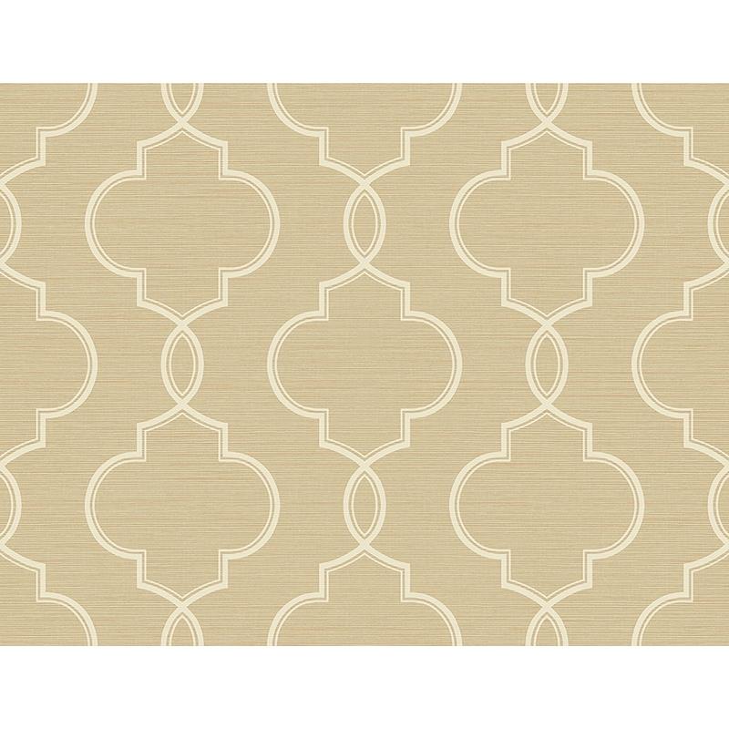 Sample 2765-BW40507 GeoTex, Malo Wheat Sisal Ogee by Kenneth James Wallpaper
