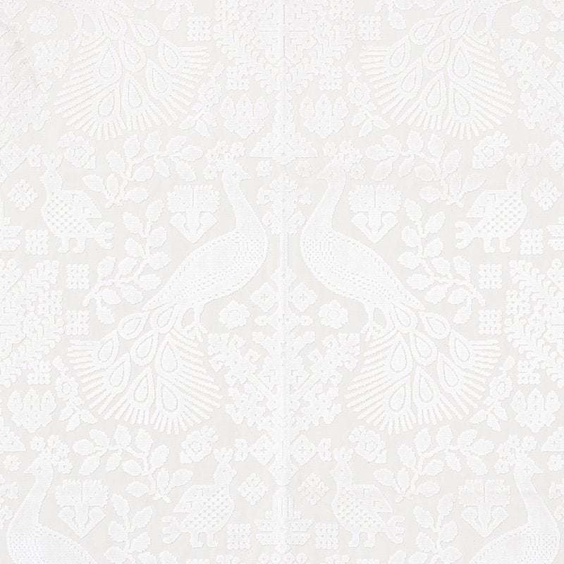 Purchase sample of 72971 Pavone Velvet, Opal by Schumacher Fabric