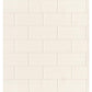 Sample 2904-21399 Fresh Start Kitchen and Bath, Bettina White Paintable Subway Tile Wallpaper by Brewster