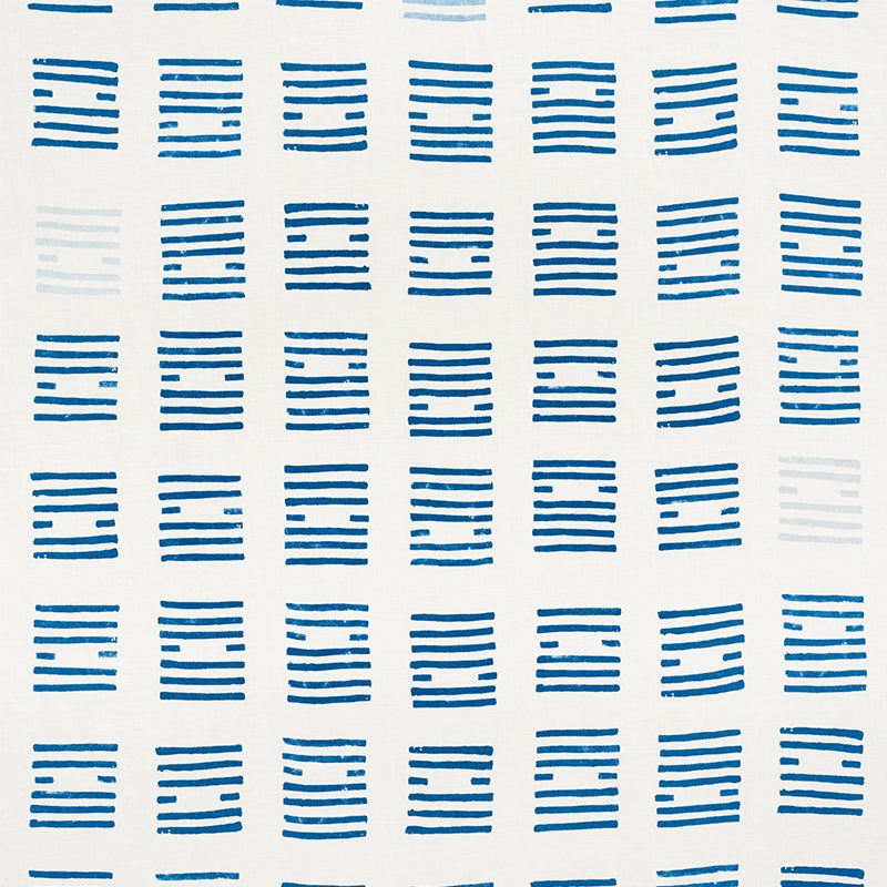 Purchase sample of 177880 Tiasquam, Blue by Schumacher Fabric