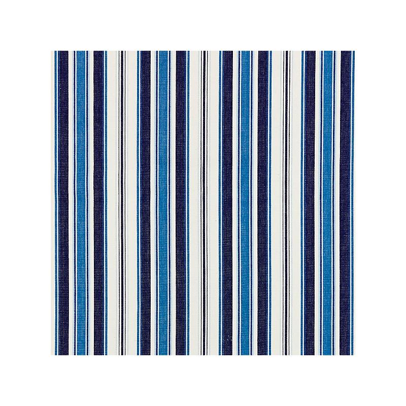 Looking 27113-005 Andover Cotton Stripe Indigo by Scalamandre Fabric