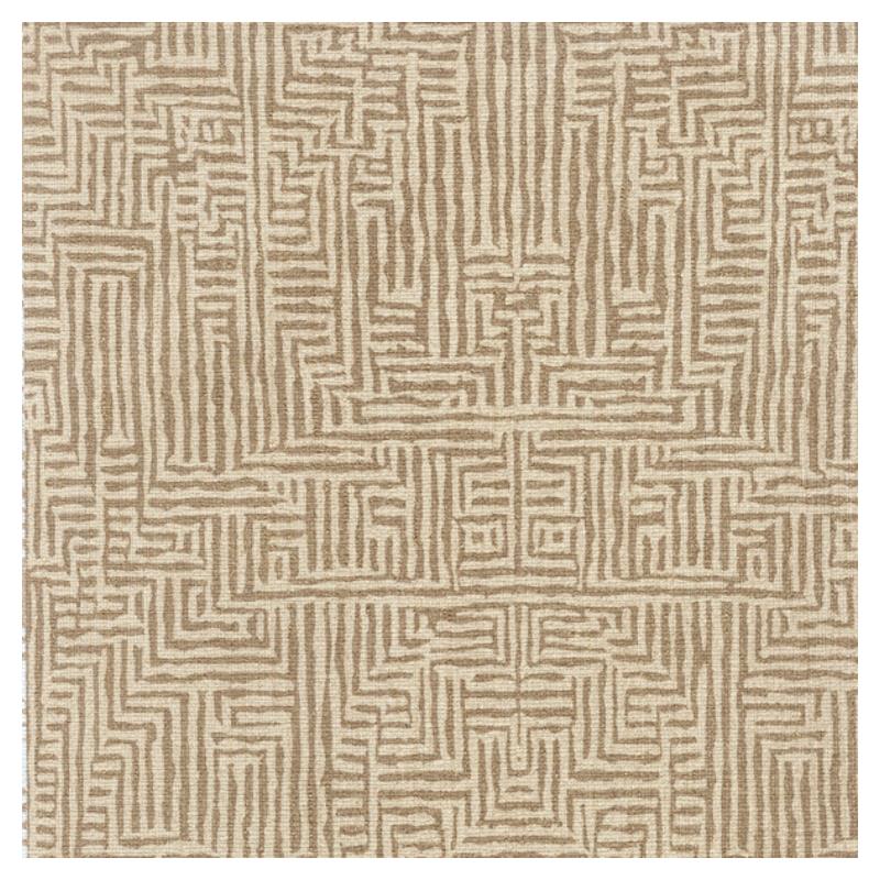 Search W6765-02 Osborne and Little Wallpaper Labyrinth Cacao-Metallic Bronze W6765-02 Wallpaper