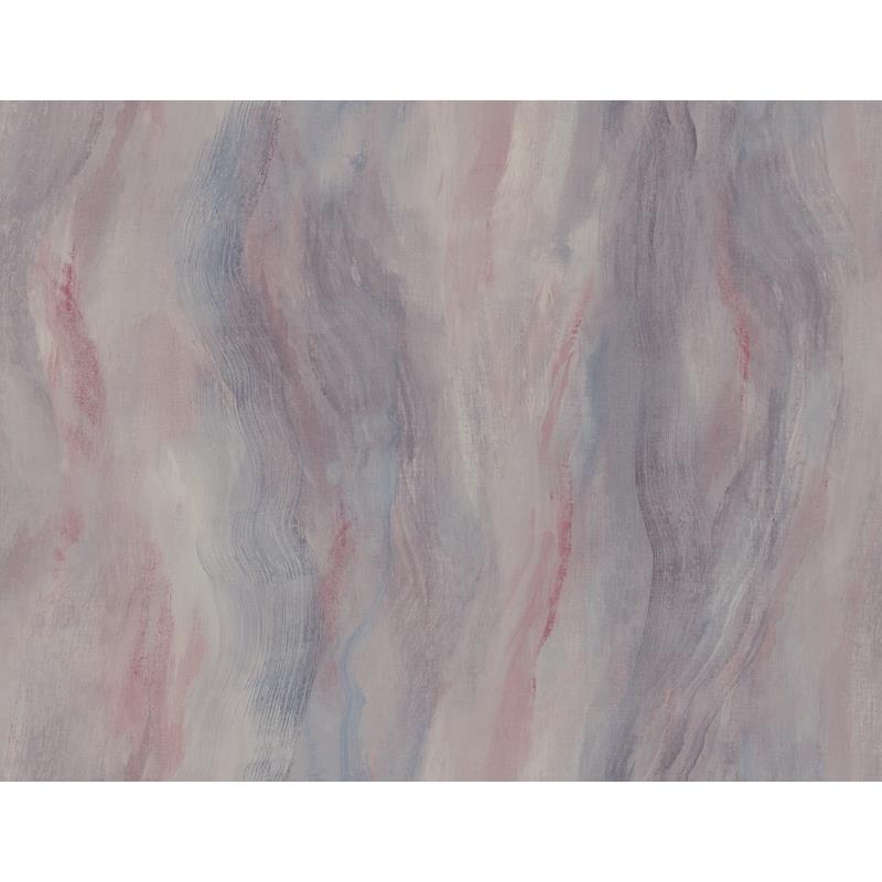 Sample LW50901 Living with Art, Smoke Texture Embossed Vinyl Bluestone and Rosewood Seabrook Wallpaper