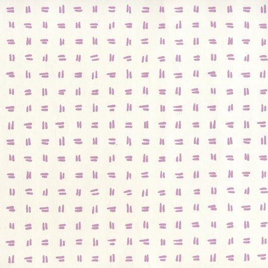 Acquire AP880-02AWP Tate Lavender on Almost White by Quadrille Wallpaper