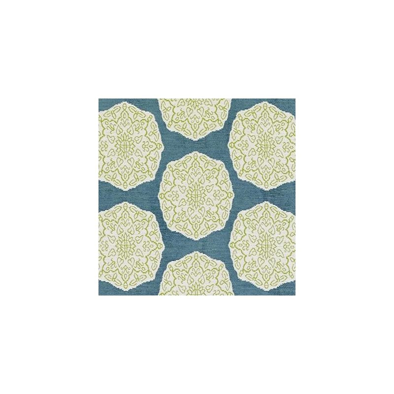 Du15766-601 | Aqua/Green - Duralee Fabric