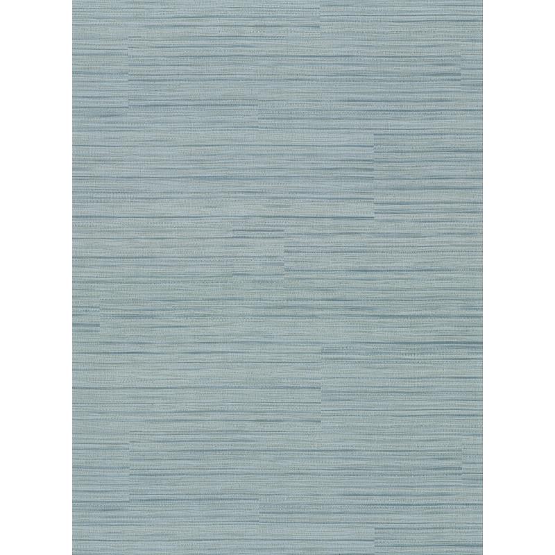 Sample 2910-2724 Warner Basics V, Coltrane Teal Faux Grasscloth Wallpaper by Warner
