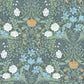 Sample 2999-24106 Annelie, Froso Turquoise Garden Damask by A-Street Prints Wallpaper