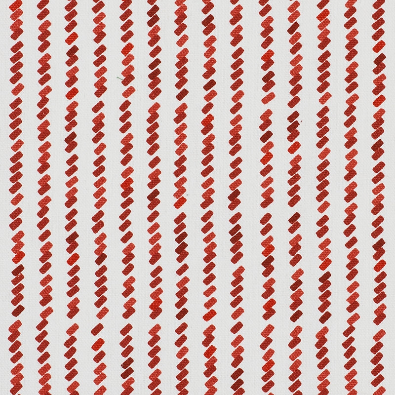 Save 176540 Tic For Tac Red by Schumacher Fabric